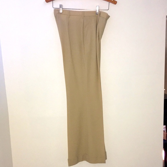 Moschino Pants - Beautiful Moschino Beige Wide Leg Trousers 6